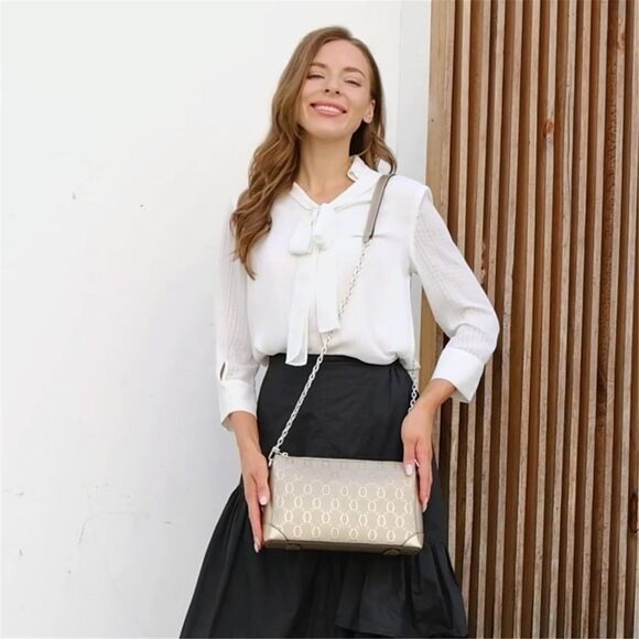 Mini Textured Backpack For Compact Backpack Bag Sleek Bag Travel Daypack - Picture 8 of 8